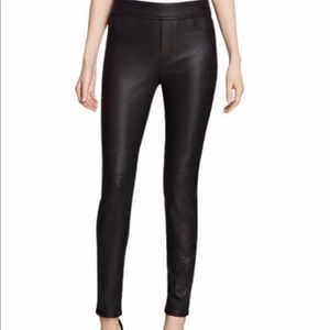 7FAM faux leather pants EUC